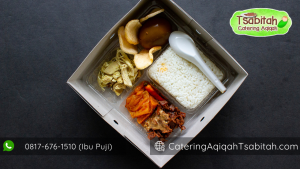 harga nasi box catering aqiqah tsabitah 2025 jakarta utara